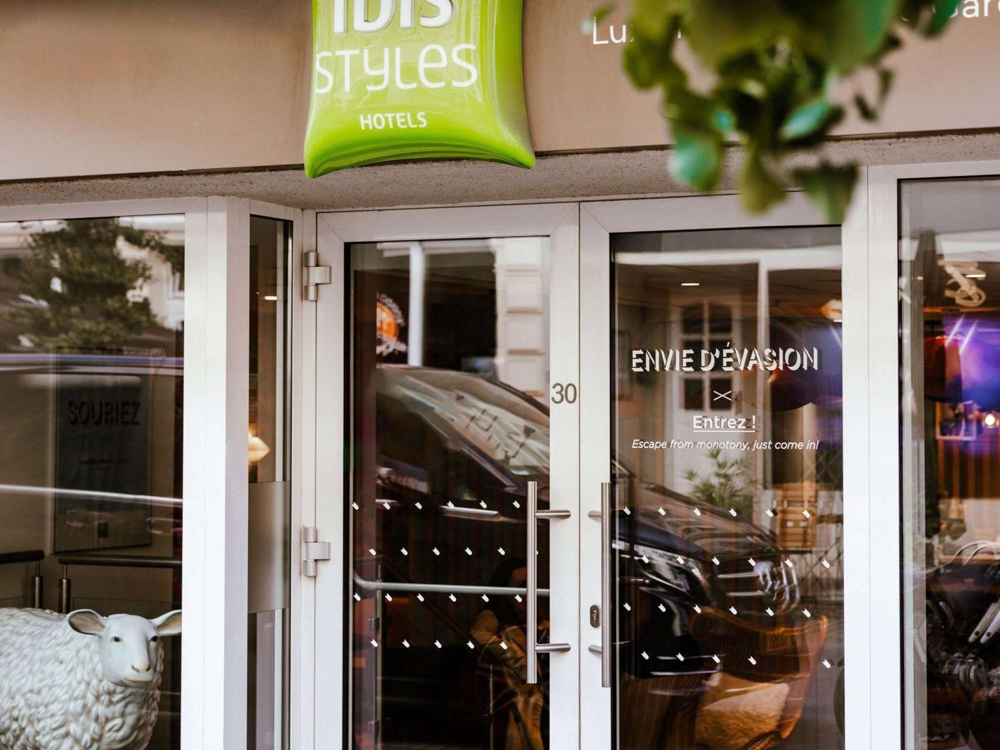 Hotel Ibis Styles Luxembourg Centre Gare Zewnętrze zdjęcie